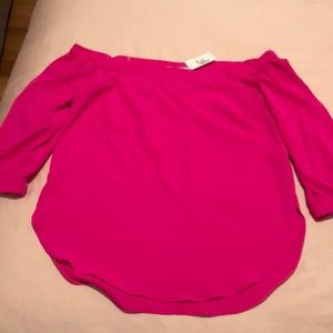 Amanda Uprichard off the shoulder blouse